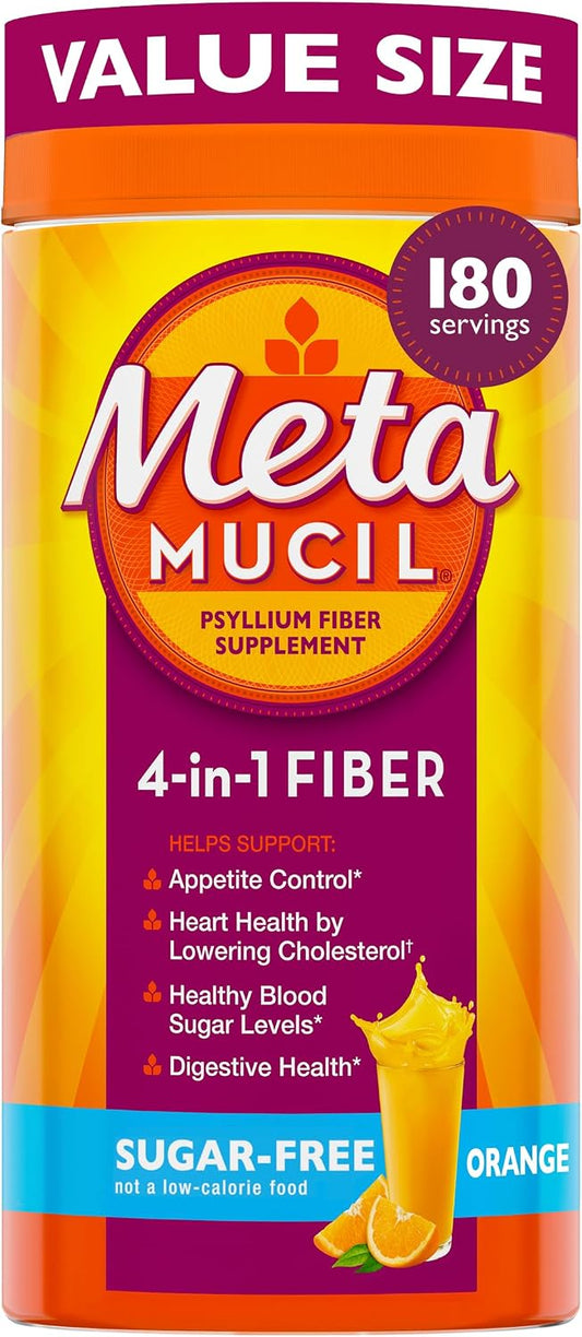 Metamucil Sugar-Free Psyllium Husk Fiber